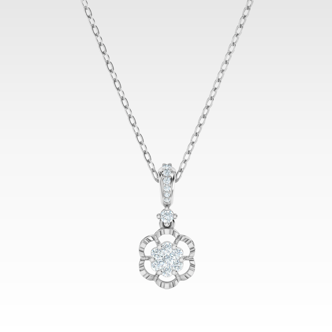 Floral Halo Pendant
