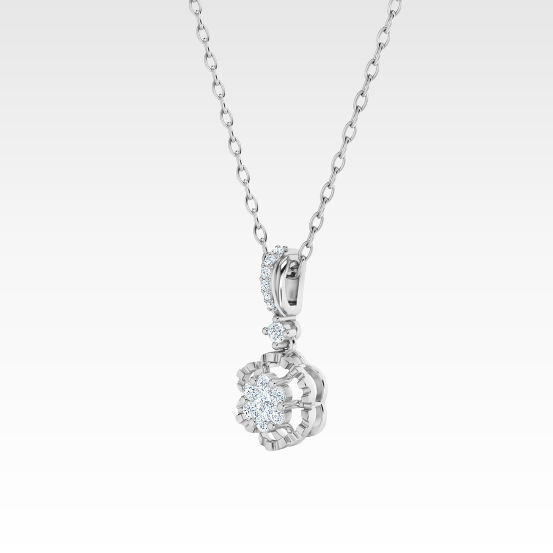 Floral Halo Pendant