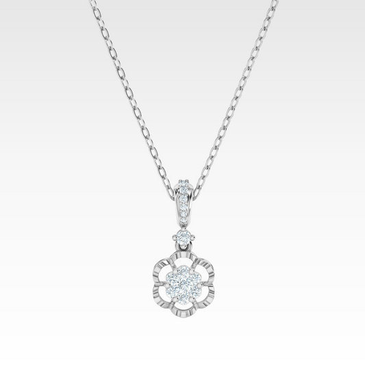 Floral Halo Pendant