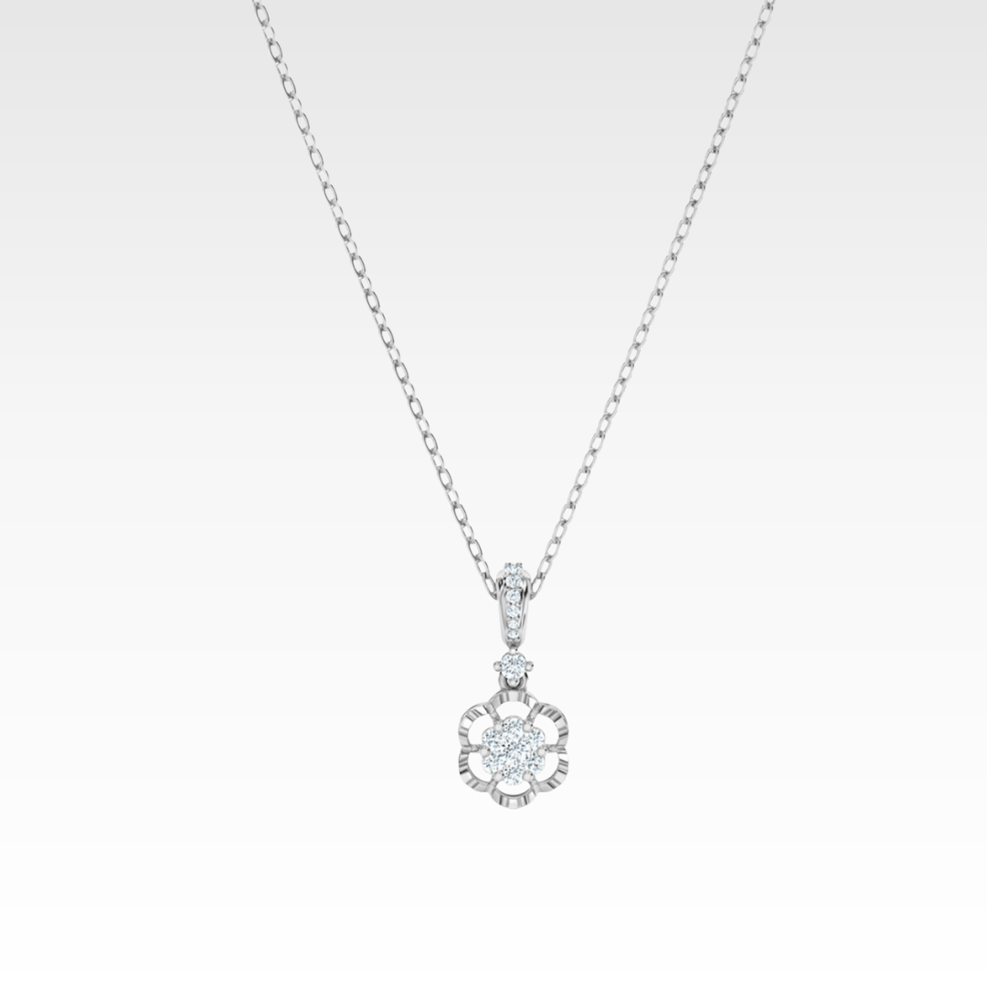 Floral Halo Pendant