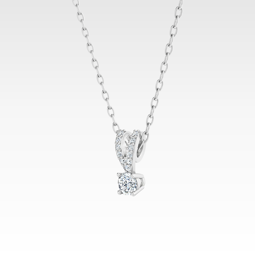 Solitaire Sparkle Pendant